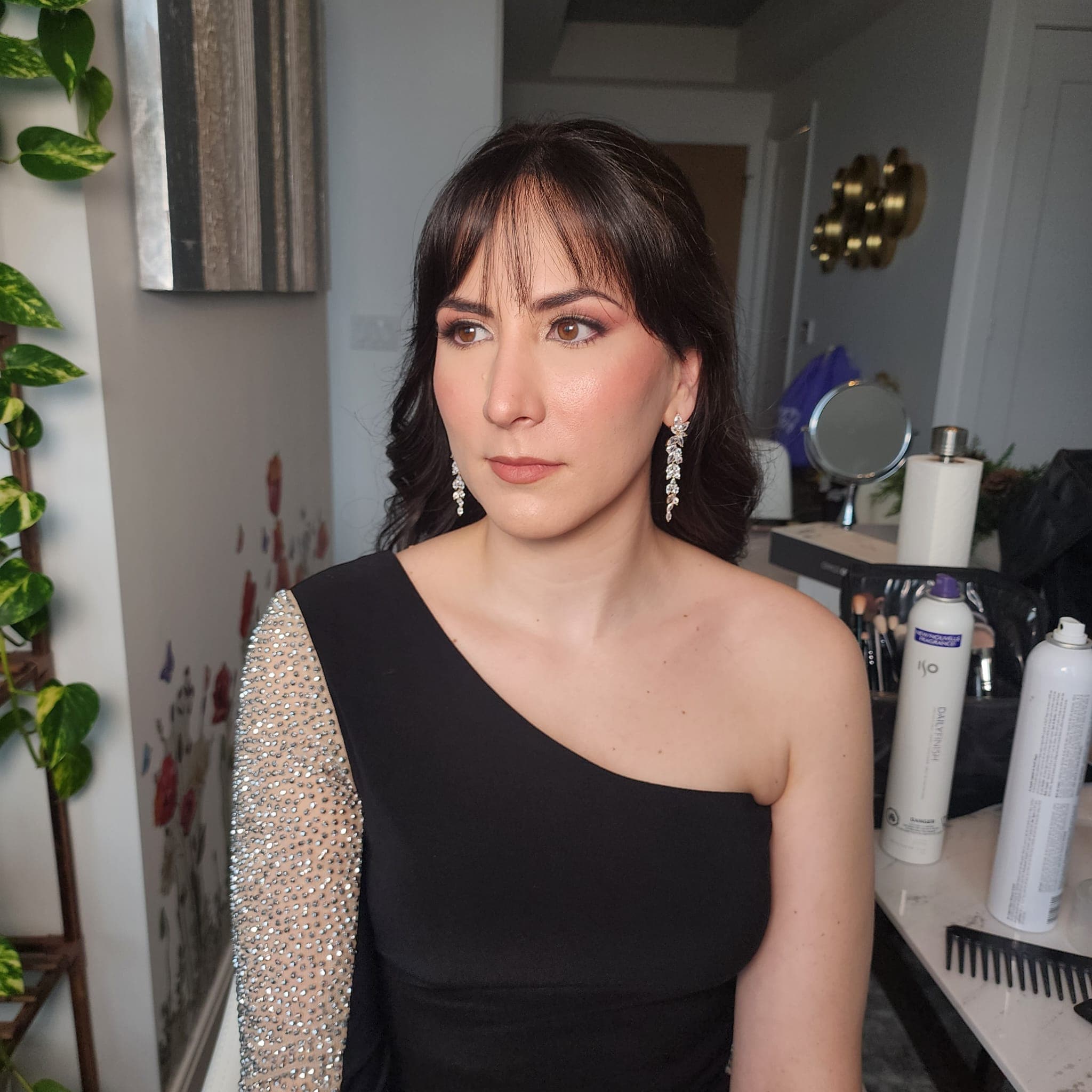 Party & Photoshoot Glam service - A stunning makeup look for parties, special occasions, and events with camera-ready glamour.